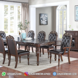 Meja Makan Mewah, Meja Makan Klasik, Meja Makan Kayu Jati, Meja Makan Minimalis, Ruang Makan Mewah, Meja Makan Mewah 4 Kursi, Meja Makan Mewah 6 Kursi, Meja Makan Mewah 8 Kursi, Meja Makan Mewah 10 Kursi, Meja Makan Mewah 12 Kursi, Meja Makan Klasik Eropa, Kursi Makan Mewah, Meja Makan Jepara