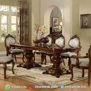 Meja Makan Mewah, Meja Makan Klasik, Meja Makan Kayu Jati, Meja Makan Minimalis, Ruang Makan Mewah, Meja Makan Mewah 4 Kursi, Meja Makan Mewah 6 Kursi, Meja Makan Mewah 8 Kursi, Meja Makan Mewah 10 Kursi, Meja Makan Mewah 12 Kursi, Meja Makan Klasik Eropa, Kursi Makan Mewah, Meja Makan Jepara