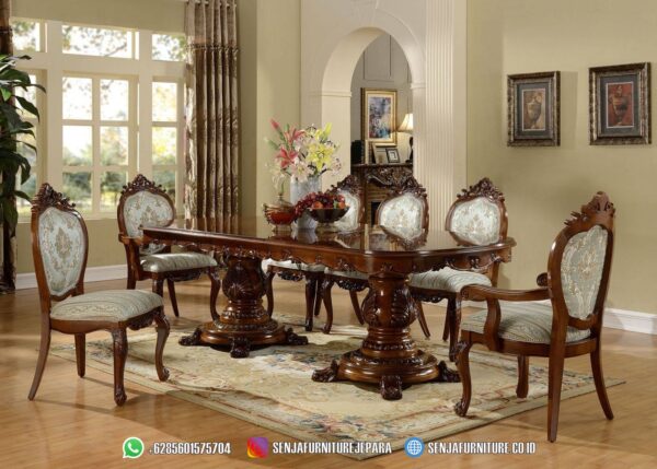 Meja Makan Mewah, Meja Makan Klasik, Meja Makan Kayu Jati, Meja Makan Minimalis, Ruang Makan Mewah, Meja Makan Mewah 4 Kursi, Meja Makan Mewah 6 Kursi, Meja Makan Mewah 8 Kursi, Meja Makan Mewah 10 Kursi, Meja Makan Mewah 12 Kursi, Meja Makan Klasik Eropa, Kursi Makan Mewah, Meja Makan Jepara