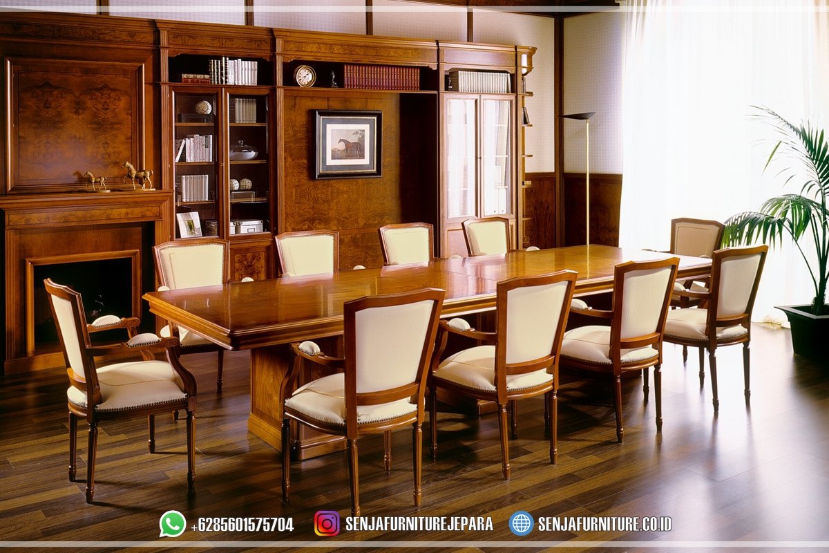 Konferensi Meja Rapat Kantor Kayu Jati 10 Kursi Davinci Meja Rapat Kantor, Meja Meeting Kantor, Meja Rapat Kayu Jati, Meja Rapat Pimpinan, Meja Meeting Klasik, Meja Rapat Klasik, Meja Rapat Mewah, Meja Meeting Kayu Jati, Meja Rapat Bundar, Meja Rapat Minimalis, Meja Rapat HPL, Meja Rapat Ukir Jepara, Meja Rapat Oval, Interior Ruang Rapat