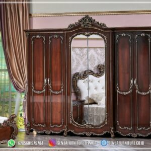 Lemari Pakaian Mewah, Lemari Pakaian Minimalis, Lemari Pakaian Klasik, Lemari Pakaian Jati, Lemari Klasik Eropa, Lemari Pakaian Jepara, Model Lemari Pakaian Klasik, Lemari Pakaian Ukir Jepara, Lemari Pakaian Mewah Kaca, Lemari Pakaian 4 Pintu, Lemari Pakaian 6 Pintu, Classic Wardrobe, Lemari Baju Mewah