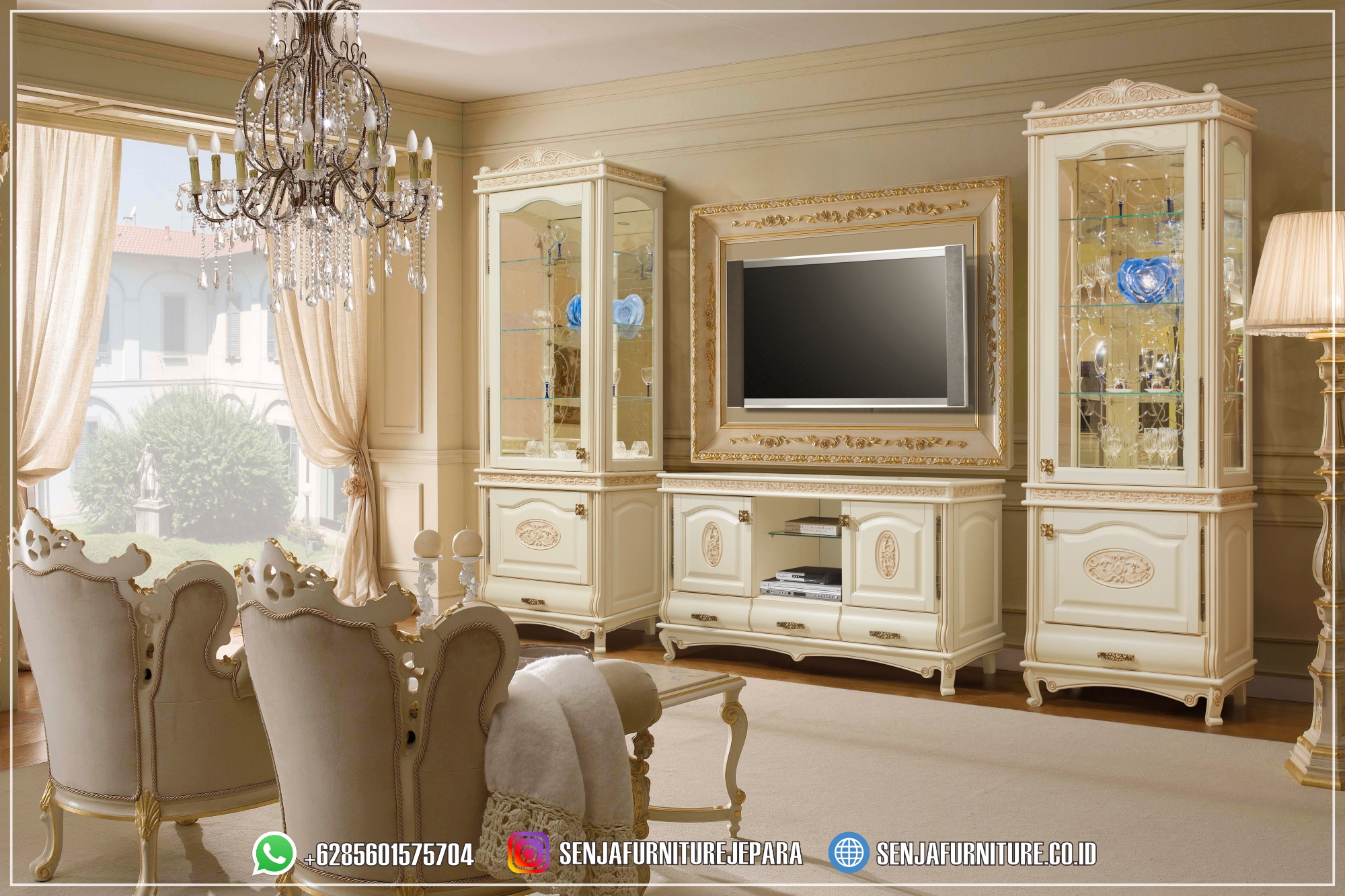 Credenza Bufet TV Mewah Luxury Interior Ruang Keluarga Bufet TV Mewah, Meja TV Klasik, Bufet TV Klasik, Almari TV Klasik, Bufet TV, Bufet TV Minimalis, Bufet TV Kayu Jati, Bufet TV Terbaru, Bufet TV Kaca, Bufet TV Hias, Bufet TV Ukir Jepara, Lemari Hias Klasik, Lemari Hias Minimalis, Meja TV Minimalis, Lemari TV Kayu Jati