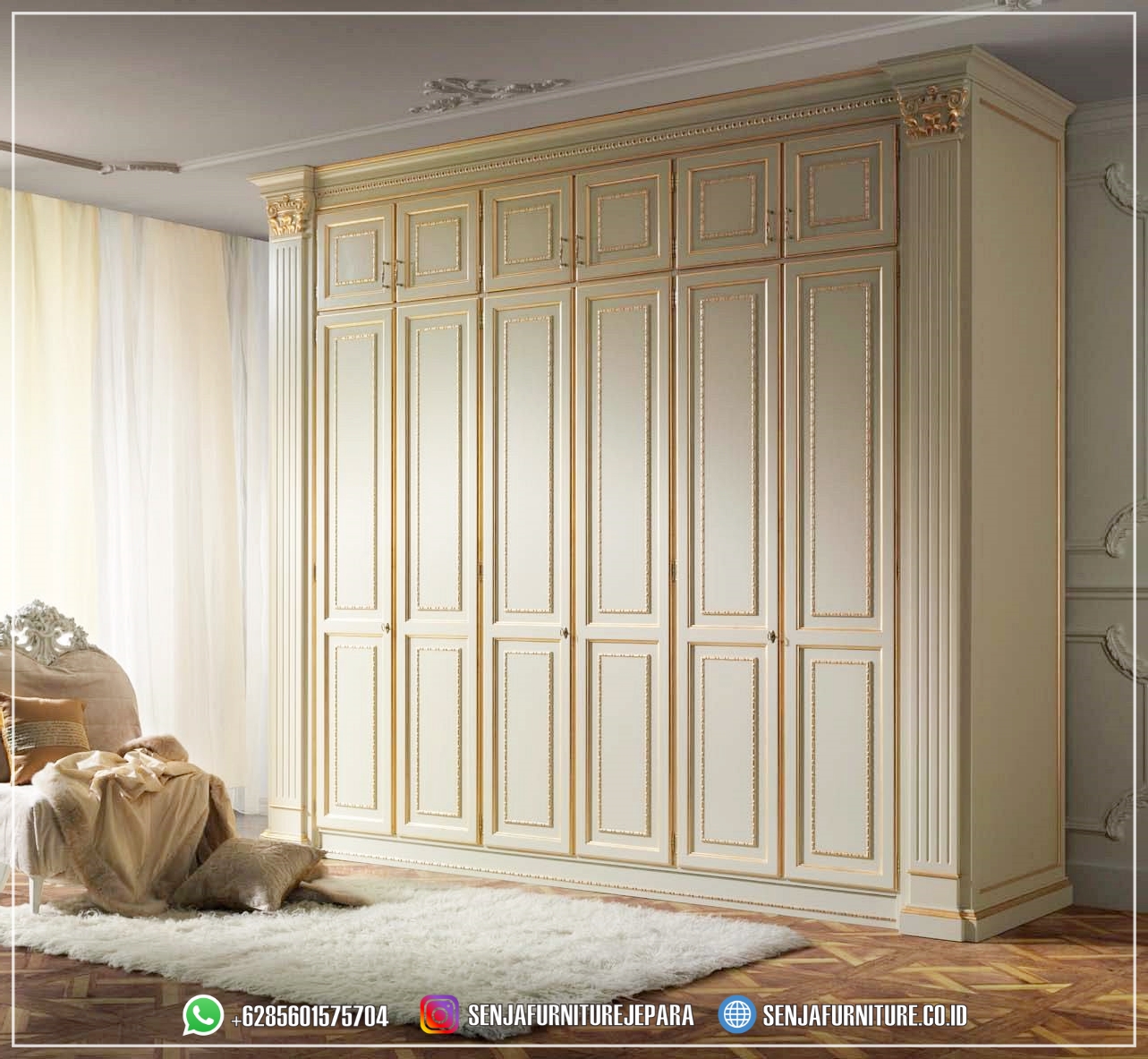 Desain Lemari Pakaian Mewah Kamar Tidur Walk In Closet Lemari Pakaian Mewah, Lemari Pakaian Klasik, Lemari Pakaian Jati, Lemari Pakaian Minimalis, Lemari Klasik Eropa, Lemari Pakaian Jepara, Model Lemari Pakaian Klasik, Lemari Pakaian Ukir Jepara, Lemari Pakaian Mewah Kaca, Lemari Pakaian 4 Pintu, Lemari Pakaian 6 Pintu, Classic Wardrobe, Lemari Baju Mewah