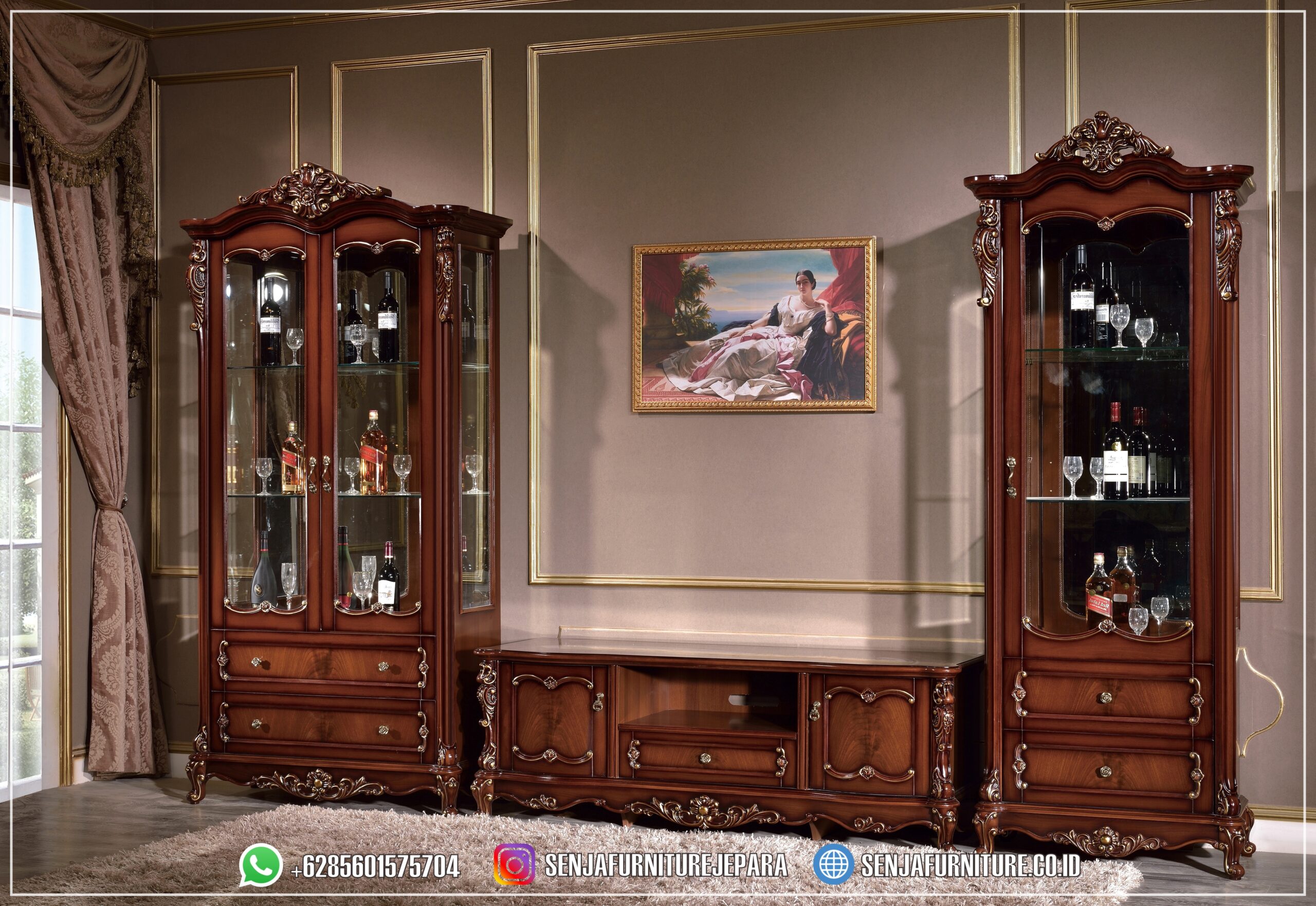 Harga Lemari Hias Mewah Bufet Jati Ukiran Jepara Puerto Lemari Hias Mewah, Lemari Hias Klasik, Lemari Hias Ruang Tamu, Lemari Hias Minimalis, Lemari Hias Kaca, Lemari Hias Sudut, Lemari Hias TV, Lemari Hias Kayu Jati, Bufet Lemari Hias, Model Lemari Sudut, Lemari Hias Terbaru