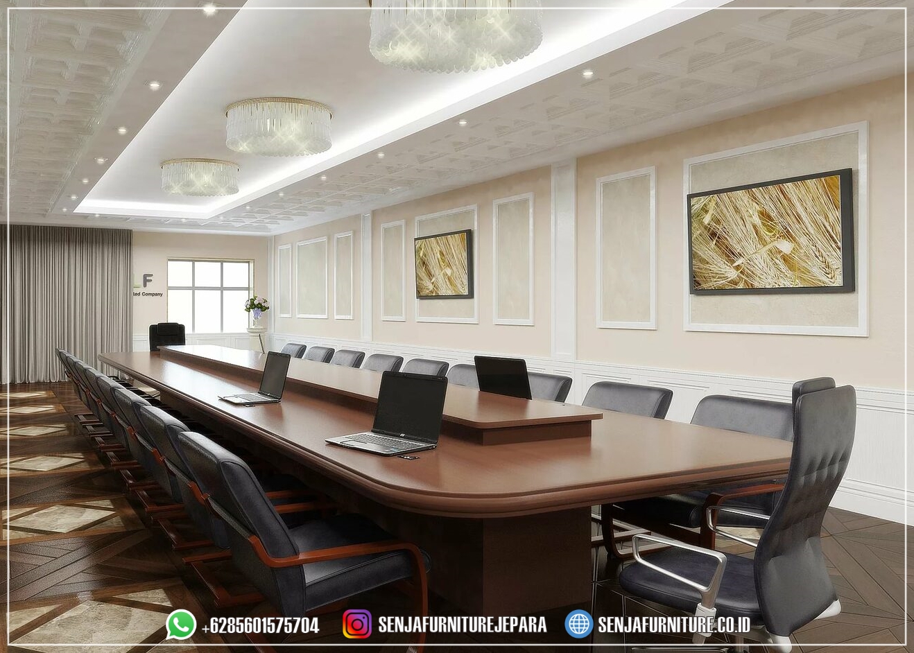 Ruangan Meja Meeting Kantor Kayu Jati Desain Minimalis Meja Meeting Kantor, Meja Rapat Kantor, Meja Rapat Pimpinan, Meja Rapat Kayu Jati, Meja Meeting Klasik, Meja Rapat Klasik, Meja Rapat Mewah, Meja Meeting Kayu Jati, Meja Rapat Bundar, Meja Rapat Minimalis, Meja Rapat HPL, Meja Rapat Ukir Jepara, Meja Rapat Oval, Interior Ruang Rapat
