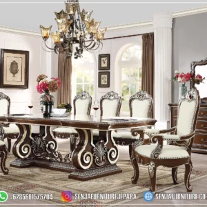 Meja Makan Mewah, Meja Makan Klasik, Meja Makan Kayu Jati, Meja Makan Minimalis, Ruang Makan Mewah, Meja Makan Mewah 4 Kursi, Meja Makan Mewah 6 Kursi, Meja Makan Mewah 8 Kursi, Meja Makan Mewah 10 Kursi, Meja Makan Mewah 12 Kursi, Meja Makan Klasik Eropa, Kursi Makan Mewah, Meja Makan Jepara