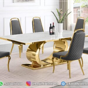 Toko Meja Makan Marmer Jakarta Import Carrara Italia