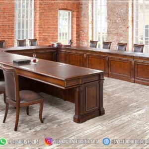Meja Meeting Kantor, Meja Rapat Kantor, Meja Rapat Pimpinan, Meja Rapat Kayu Jati, Meja Meeting Klasik, Meja Rapat Klasik, Meja Rapat Mewah, Meja Meeting Kayu Jati, Meja Rapat Bundar, Meja Rapat Minimalis, Meja Rapat HPL, Interior Ruang Rapat
