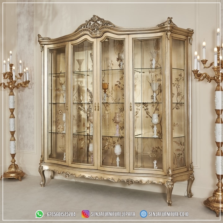 Desain Lemari Hias Mewah Ukir Jepara Emas Antique Lemari Hias Mewah, Lemari Hias Klasik, Lemari Hias Ruang Tamu, Lemari Hias Minimalis, Lemari Hias Kaca, Lemari Hias Sudut, Lemari Hias TV, Lemari Hias Kayu Jati, Bufet Lemari Hias, Model Lemari Sudut, Lemari Hias Terbaru
