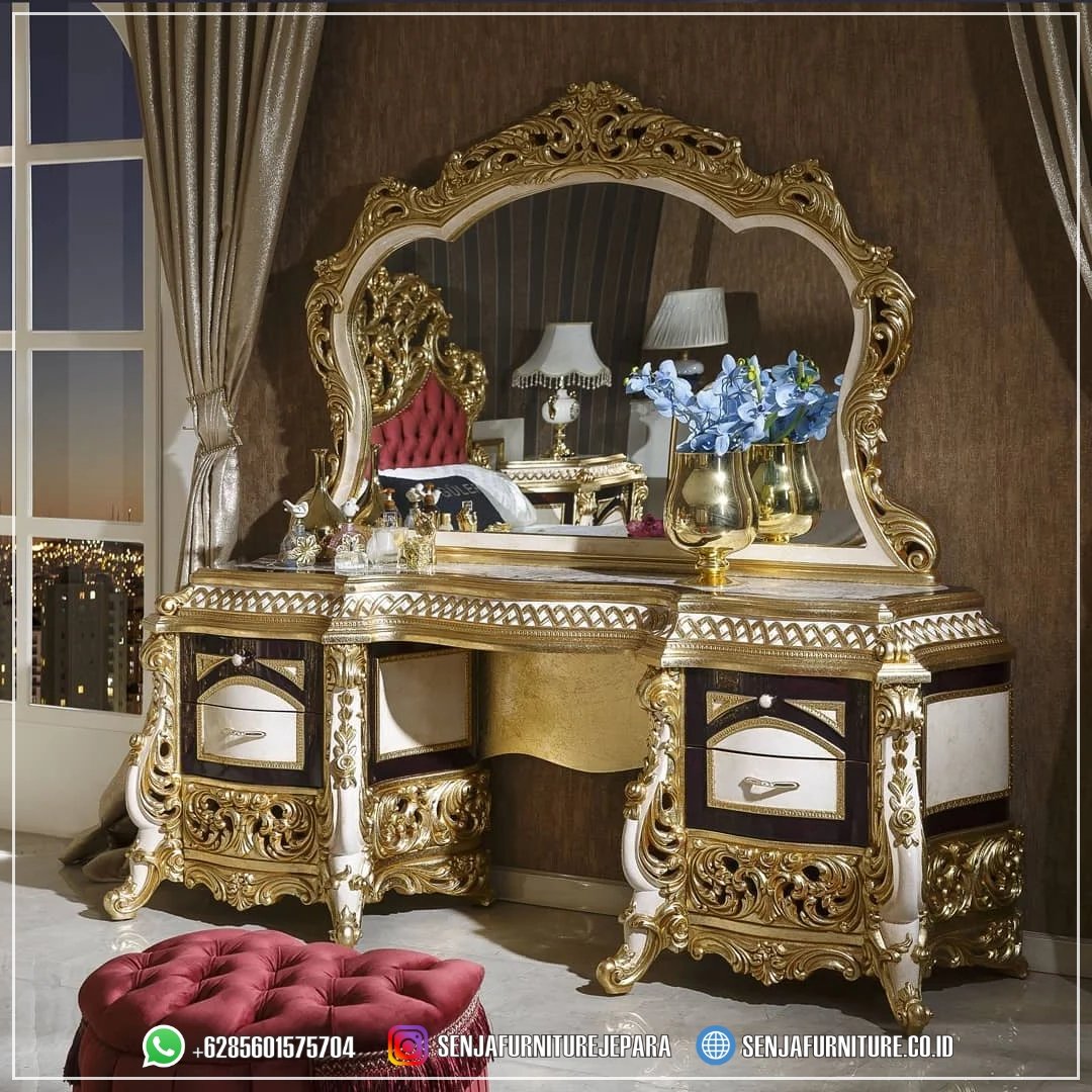 Model Meja Rias Mewah Cermin Interior Kamar Sultan Meja Rias Mewah, Meja Rias Klasik, Meja Rias Elegan, Meja Rias Kayu Jati, Meja Rias Minimalis, Meja Rias Ukir Jepara, Meja Rias Modern, Meja Rias Kamar Tidur, Meja Rias Terbaru, Meja Rias Cermin