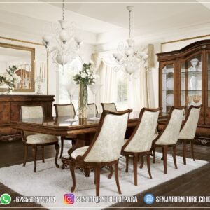 Meja Makan Klasik, Meja Makan Mewah, Meja Makan Jati, Meja Makan Elegan, Meja Makan Jepara, Meja Makan Premium, Meja Makan Mewah 10 Kursi, Meja Makan Mewah 12 Kursi, Meja Makan Mewah 4 Kursi, Meja Makan Mewah 6 Kursi, Meja Makan Mewah 8 Kursi, Meja Makan Minimalis, Ruang Makan Mewah