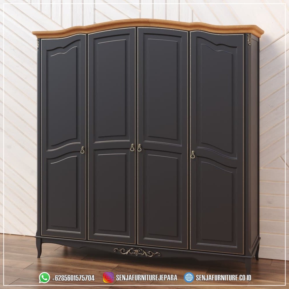 Style Lemari Pakaian Minimalis Klasik Eropa Kapasitas 4 Pintu Lemari Pakaian Minimalis, Lemari Pakaian Jati, Lemari Pakaian Mewah, Lemari Pakaian Klasik, Lemari Pakaian Ukir Jepara, Lemari Pakaian 3 Pintu, Lemari Pakaian 4 Pintu, Lemari Pakaian 5 Pintu, Lemari Pakaian 6 Pintu, Classic Wardrobe, Lemari Baju Jati, Walk In Closet