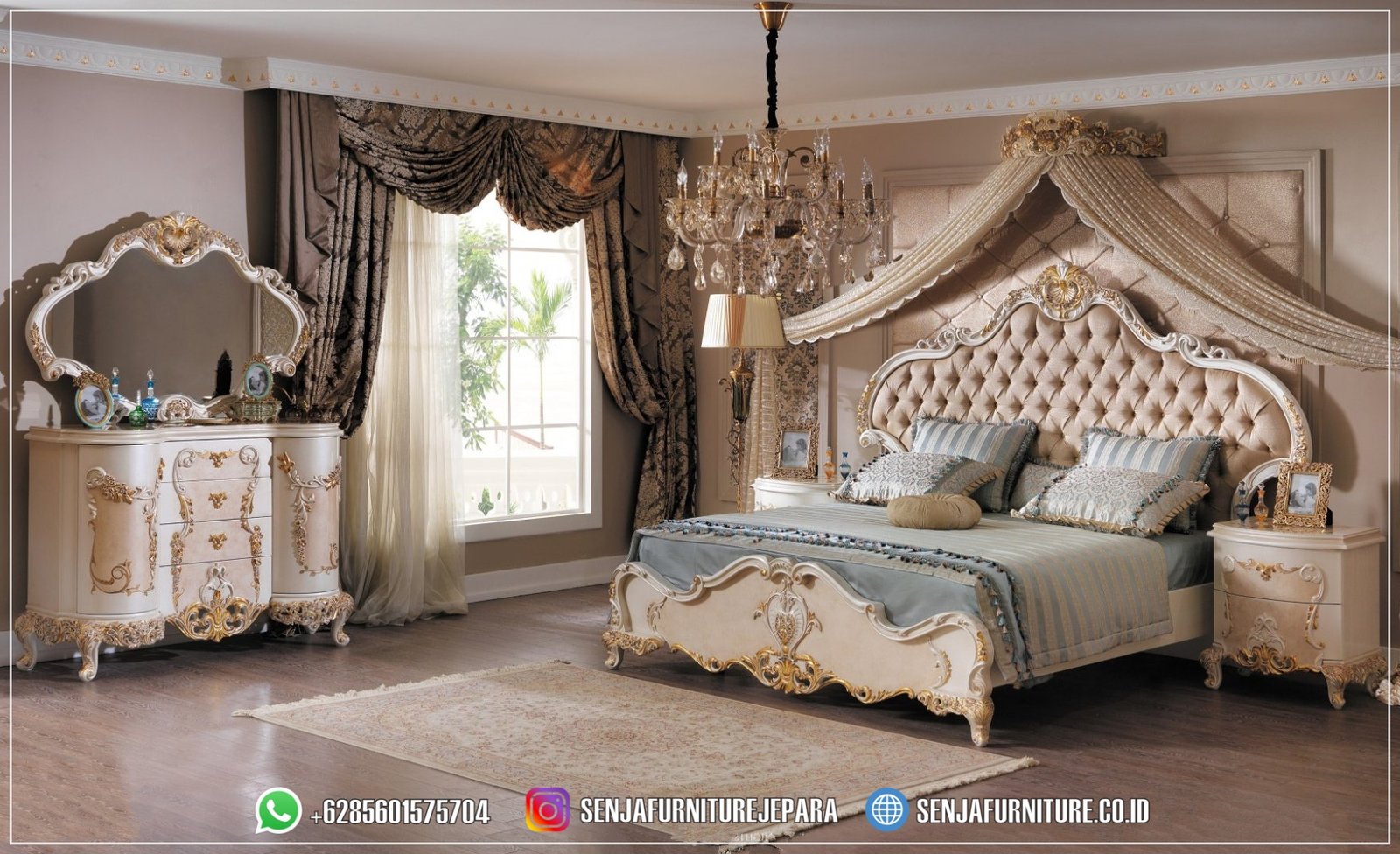 Dipan Tempat Tidur Mewah Warna Cat Duco Ivory Gold Tempat Tidur Mewah, Kamar Tidur Mewah, Tempat Tidur Klasik, Tempat Tidur Jati, Tempat Tidur Pengantin, Tempat Tidur Sultan, Tempat Tidur Minimalis, Tempat Tidur Ukir Jepara, Tempat Tidur Elegan, Tempat Tidur Modern, Model Tempat Tidur Mewah, Set Kamar Mewah, Desain Tempat Tidur Mewah, Desain Kamar Klasik, Interior Kamar Mewah, Bedroom Set Classic