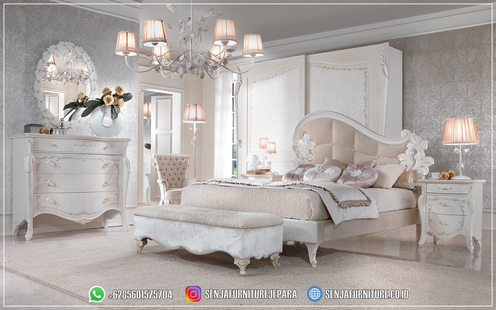 Ruangan Kamar Tidur Mewah Klasik Solid White Minimalis Kamar Tidur Mewah, Tempat Tidur Mewah, Tempat Tidur Klasik, Tempat Tidur Jati, Tempat Tidur Pengantin, Tempat Tidur Sultan, Tempat Tidur Minimalis, Tempat Tidur Ukir Jepara, Tempat Tidur Elegan, Tempat Tidur Modern, Model Tempat Tidur Mewah, Set Kamar Mewah, Desain Tempat Tidur Mewah, Desain Kamar Klasik, Interior Kamar Mewah, Bedroom Set Classic