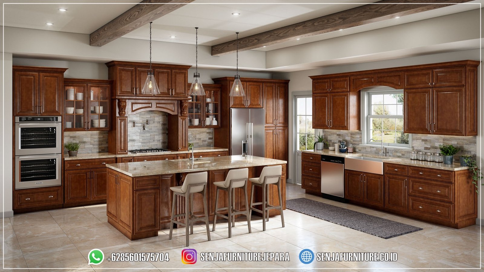 Dapur Kitchen Set Jati Jepara Minimalis Simple Design Kitchen Set Jati, Kitchen Set Mewah, Kitchen Set Klasik, Kitchen Set Minimalis, Kitchen Set Klasik Modern, Kitchen Set Klasik Putih, Desain Kitchen Set Klasik, Kitchen Set Duco, Kitchen Set Mewah Elegan, Kitchen Set Klasik Eropa, Kitchen Set American Classic, Classic Kitchen Set, Kitchen Set Eropa Style, Model Kitchen Set