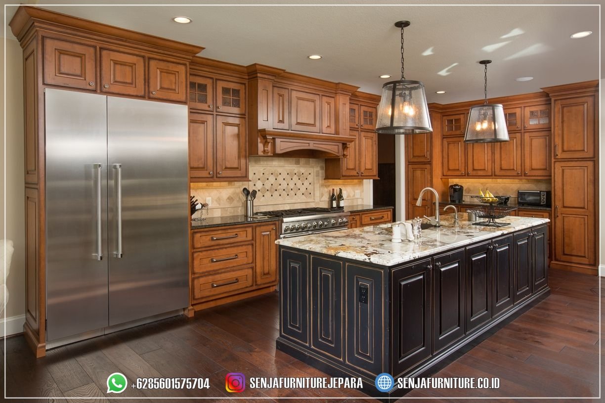 Lemari Dapur Kitchen Set Jati Modern Finish Island Bar Kitchen Set Jati, Kitchen Set Mewah, Kitchen Set Klasik, Kitchen Set Minimalis, Kitchen Set Klasik Modern, Kitchen Set Klasik Putih, Desain Kitchen Set Klasik, Kitchen Set Duco, Kitchen Set Mewah Elegan, Kitchen Set Klasik Eropa, Kitchen Set American Classic, Classic Kitchen Set, Kitchen Set Eropa Style, Model Kitchen Set