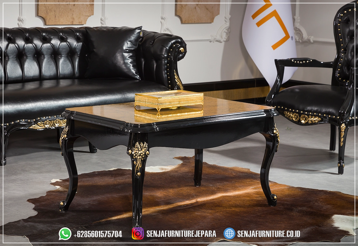 Harga Sofa Kulit Asli Mewah Ruang Kerja Klasik Eropa - Gambar 4