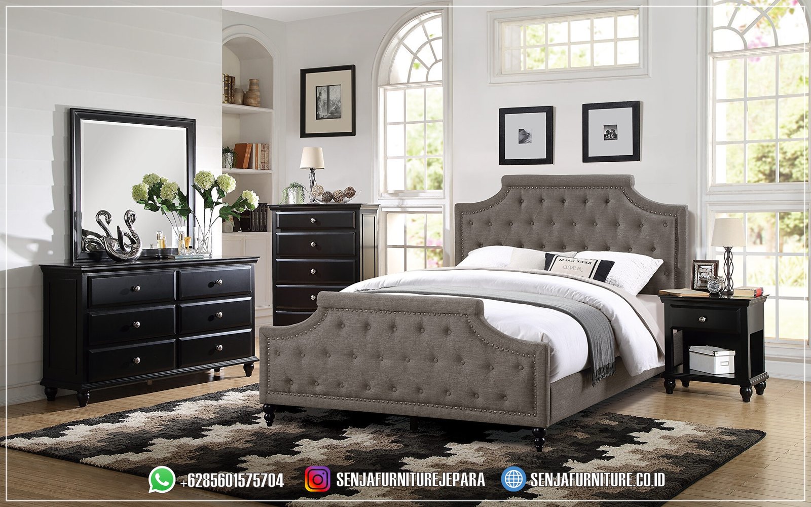 Tempat Tidur Minimalis Modern Warna Grey On Black Tempat Tidur Minimalis, Tempat Tidur Modern, Tempat Tidur Mewah, Tempat Tidur Jati, Tempat Tidur Klasik, Dipan Kayu Jati, Tempat Tidur Anak, Tempat Tidur Terbaru, Desain Kamar Minimalis, Interior Kamar Minimalis, Tempat Tidur Jepara, Kamar Tidur Minimalis